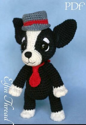 Chaco, the Chihuahua Puppy Amigurumi