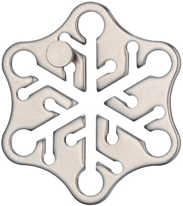 University Games Hanayama Cast Puzzle - Snow Level 3