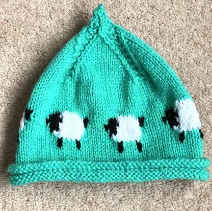 Baby Beanie 'Little Baa Baa'