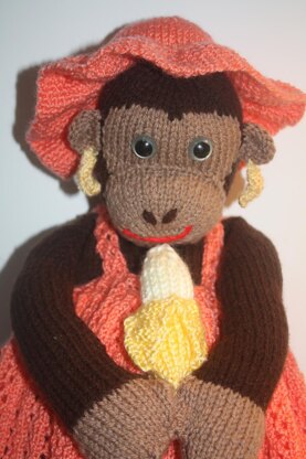 Clarisse the "Hide-A-Bag" Monkey