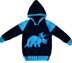 Dinosaur Hoodie - Triceratops