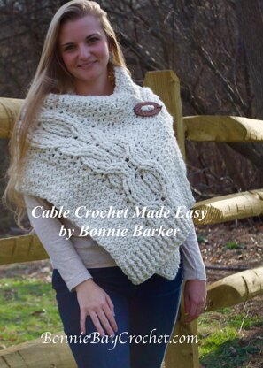 Crazy Chunky Cabled Stole