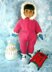 Snowsuit with Accessories,  Knitting Patterns fit American Girl and other 18-Inch Dolls