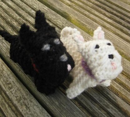 Scottie dog knitting clearance pattern