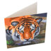Crystal Art Tiger, 18x18cm Card Diamond Painting Kit