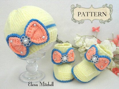 Knitted Baby Shoes Baby Beanie Pattern Baby Girl