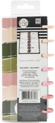 Happy Planner 12-Month Dated Skinny Mini Planner - Modern Farmhouse, July 2020-Jun