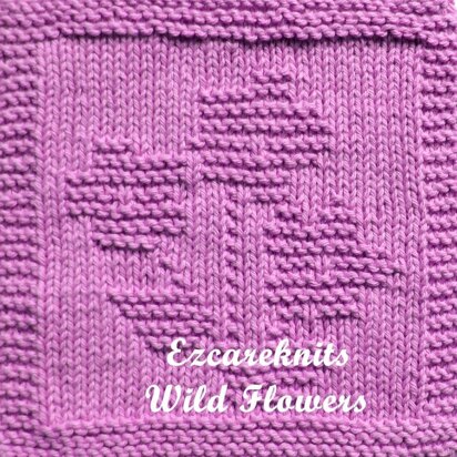 Wild Flowers - knitting pattern
