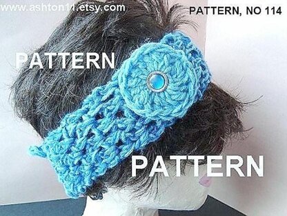 Easy Tie On Headband | Crochet Pattern  by Ashton11