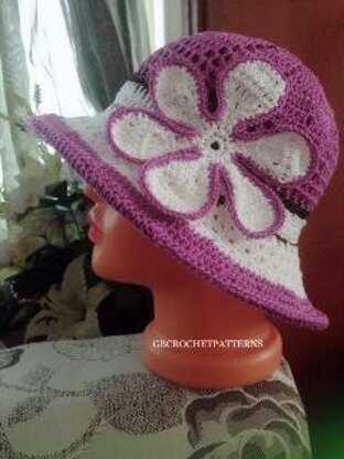 Viola mom and baby summer hat