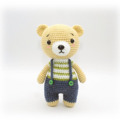 Eddie Bear Crochet Pattern