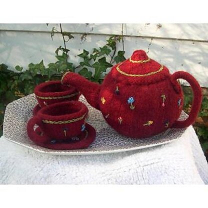 Knitted/Felted Teapot