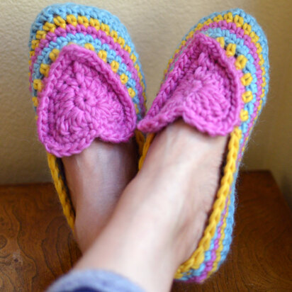 SweaterBabe 302 Heart and Sole Slippers PDF