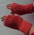 Pushover Fingerless Mitts and Hat