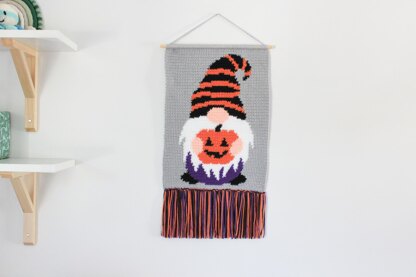 Pumpkin Gonk Wall Hanging