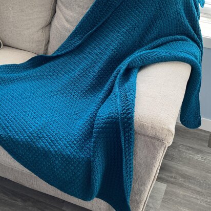 Family Crochet Throw Blanket Pattern