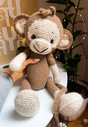 Crochet Monkey Toy Pattern