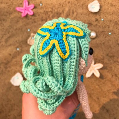 Mermaid Sirena crochet pattern