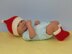 Just For Preemies - Premature Baby Santa Beanie and Booties Set