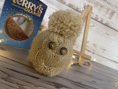 Owls x 2 Designs Chocolate Orange Cover Knitting Patterns