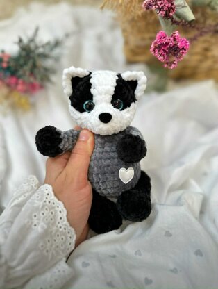 Plush Badger toy