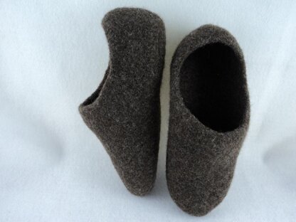 Men's Felted Slippers