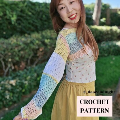 Sorrento Sleeves Crochet Pattern