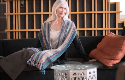 Running Stitch Scarf in Berroco Ultra Wool PDF