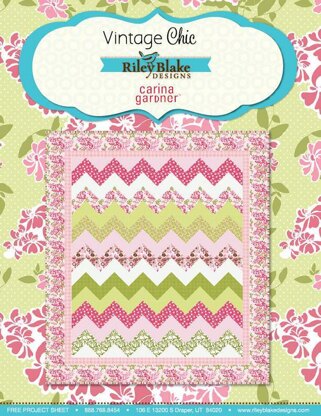 Riley Blake Vintage Chic - Downloadable PDF