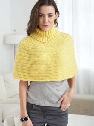 Just Enough Cape in Caron Simply Soft - Downloadable PDF