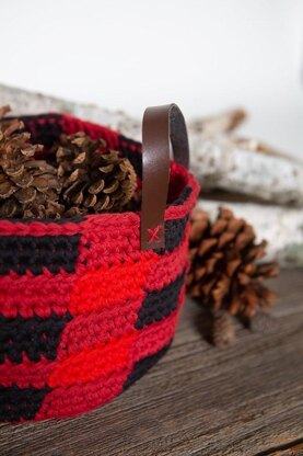 Perfectly Plaid Basket