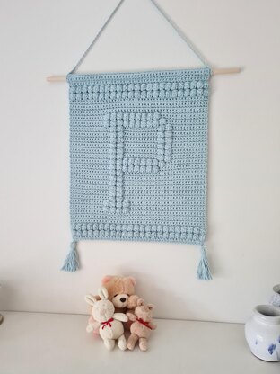 Letter P Wallhanging