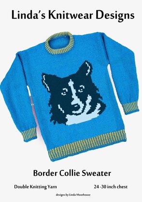 Border Collie dog sweater