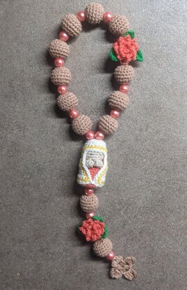 Virgin Mary Rosary Beads