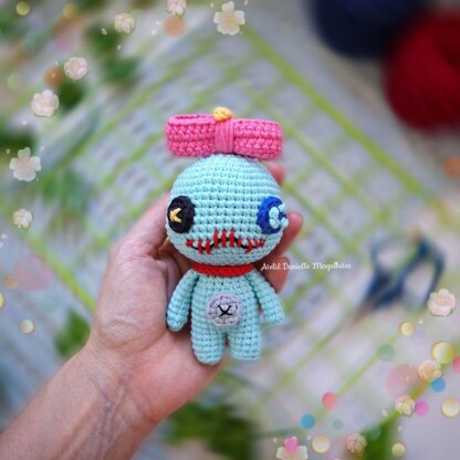 Lilo, Scrump and Stitch amigurumi pattern