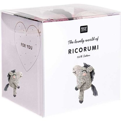 Ricorumi Puppy Dog Amigurumi Crochet Kit - Multi