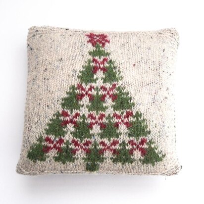 Fair Isle Christmas Tree charts & cushion cover
