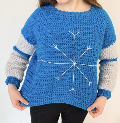 Snowflake Holiday Sweater