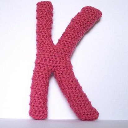 Alphabet Letter --- Capital K Pattern