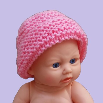 Preemie Garter Hat