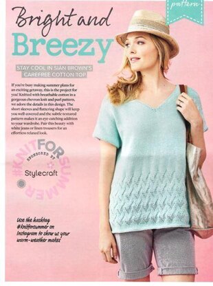 Chevron Border Tee