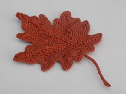 Crochet Maple Leaf