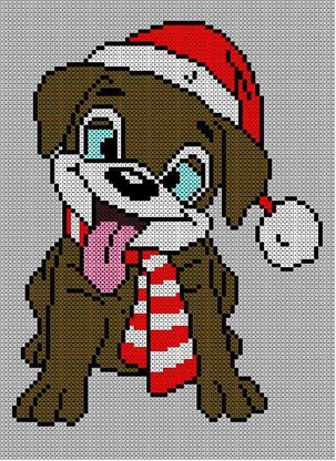 Christmas Puppy Jumper