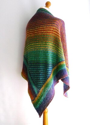 Cascade shawl 9