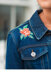 5TH Avenue - Red Rose Denim Jacket in Anchor - Downloadable PDF
