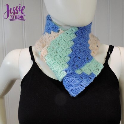 Scarf Squared Double Crochet C2C