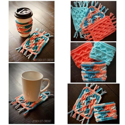 On-the-Fly Mug Rug and Cup Cozy