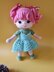 Crochet doll pattern, Amigurumi dollNina doll