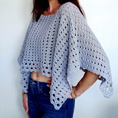 Wispy Summer Poncho