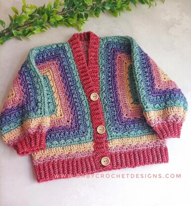 Aurora Cardigan for Women - Free Crochet Cardigan Pattern - A